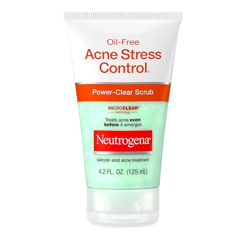 Neutrogena Oil-Free Acne Scrub, 2% Salicylic Acid, 4.2 fl oz