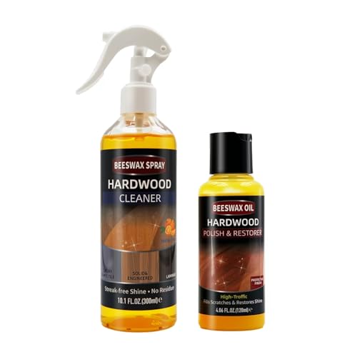 Beeswax Wood Polish Cleaner & Furniture Care Spray