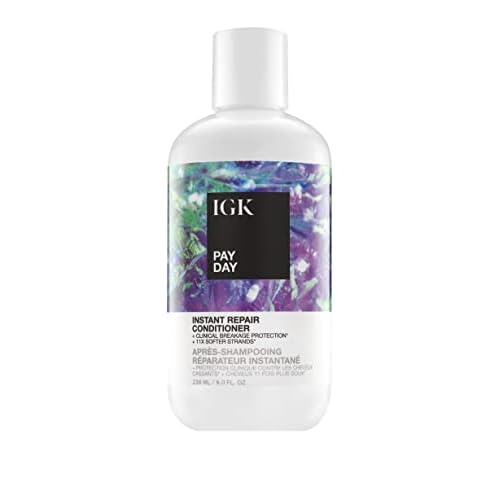 IGK Pay Day Conditioner Liter ? Moisturizing Shampoo for Dry, Damaged, or Chemically Treated Hair