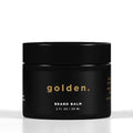 Golden Grooming Beard Balm | Unique Masculine Scent | Shea Butter for Beard Growth | Tames, Moisturizes & Styles (2 oz, Fresh Scent)