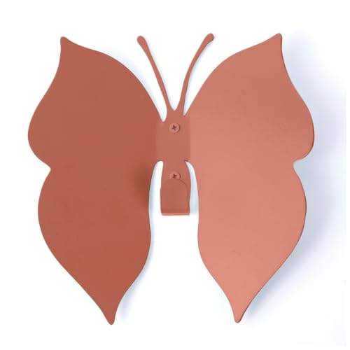 Butterfly 3D Wall Hooks for Bedroom. Wall-Mounted Butterfly Design, add a Playful Touch While stylishly Holding Coats, Backpacks, Purses, Jewelry, and Towels