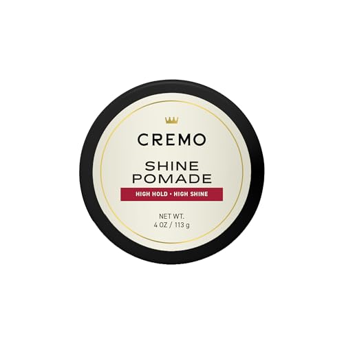 Cremo Premium Barber Grade Hair Pomade for Men, 4 Oz