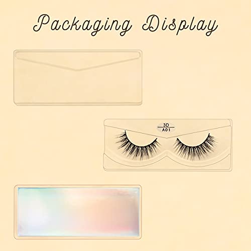 FARRED False Lashes 10 Pairs Mixed Styles - Vegan 3D Faux Mink