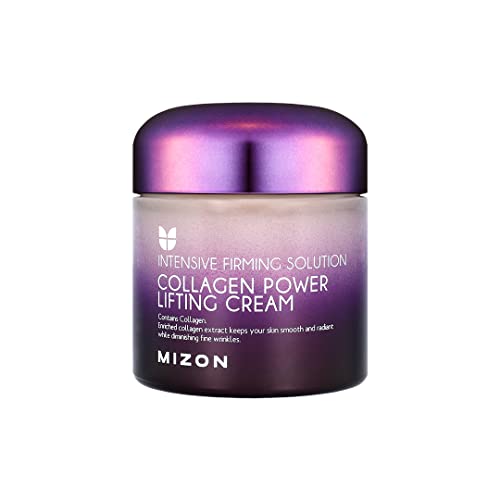 MIZON Bundle Collagen Power Firming Eye Cream 25ml + Collagen lifting cream 75ml, Collagen Korean Skin Booster Skincare Lifting
