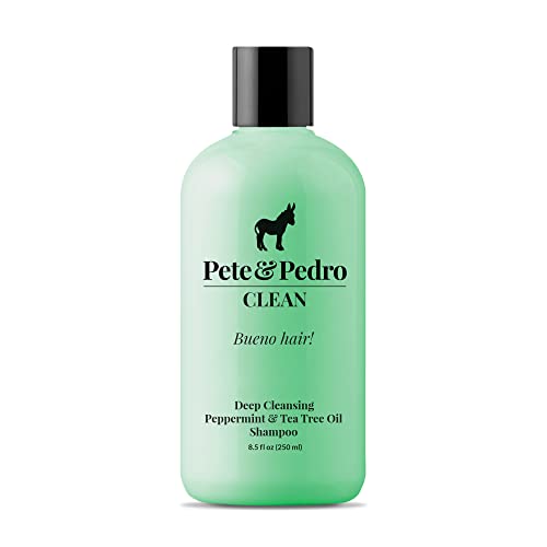 Pete & Pedro Men's Hair Styling Set - Sea Salt Spray & Deep Cleansing Shampoo