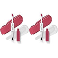 wet n wild Megalast Lock 'N' Shine Lip Color + Gloss Lipstick La Pink (Pack of 2)