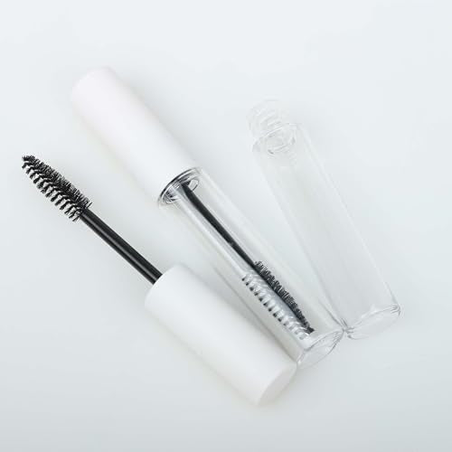 COSIDEA 12pcs 10ml Empty Mascara Bottles - Plastic Eyeliner Tubes