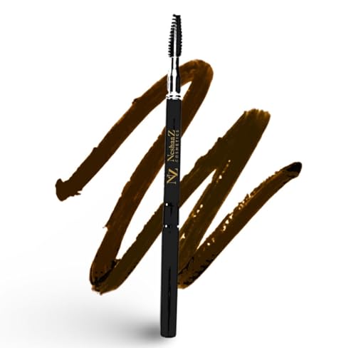 Premium Eyebrow Definer Pencil with Smudger - Dark Brown