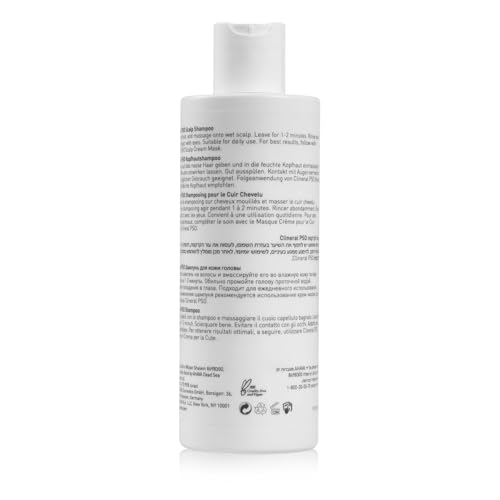 AHAVA Clineral Pso Scalp Cream Mask - Rich, creamy scalp mask to reduce irritations & dryness, hydrates & nourishes the hair & scalp, with Osmoter, Dead Sea Mud, Hippophae & Grapefruit Oil, 6.8 Fl.Oz