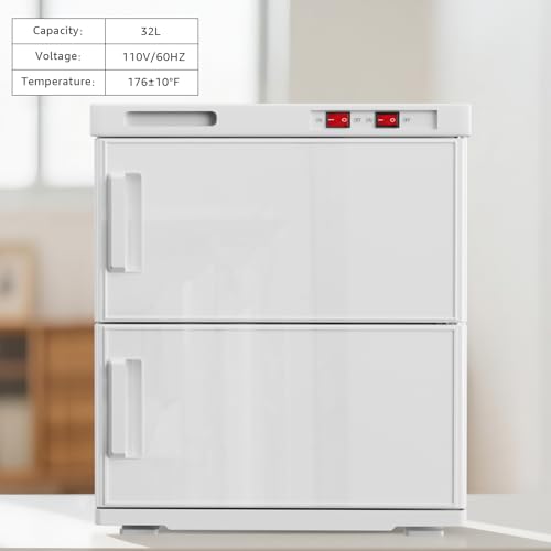 TABU 32L Hot Towel Warmer Cabinet with Stainless Steel Racks