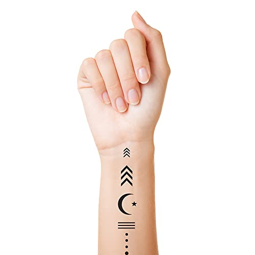 Stencil1FX Tattoo Marks Makeup Stencil – Festivals, Halloween, Cosplay