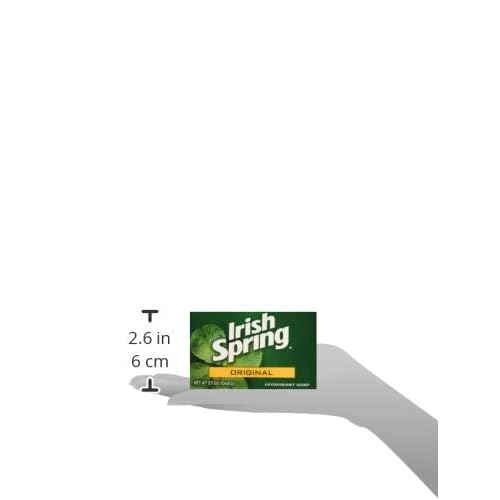 Irish Spring Original Deodrant Soap Unisex Soap, 3.75 Oz Bars, 8-Count