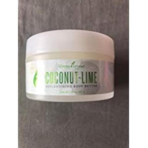 Young Living Coconut-Lime Replenishing Body Butter - Indulge in Soft & Smooth Skin, Embrace Luxurious Natural Moisturizer, Moisturizing Body Lotion, Daily Skin Care - 2.82 oz