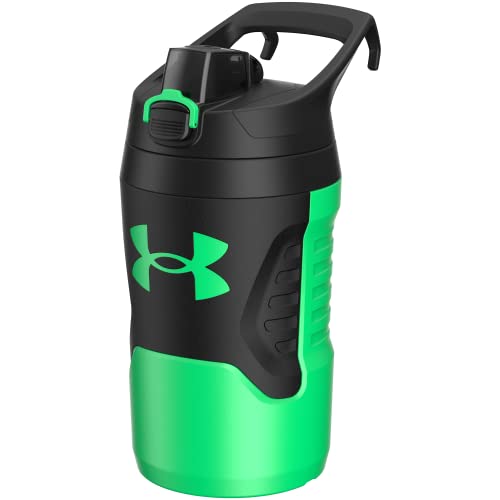 Under Armour Sports Water Jug, 32 oz Insulated Water Bottle w/Handle, Fence Hook, Leak Resistant, Baseball, Football & More