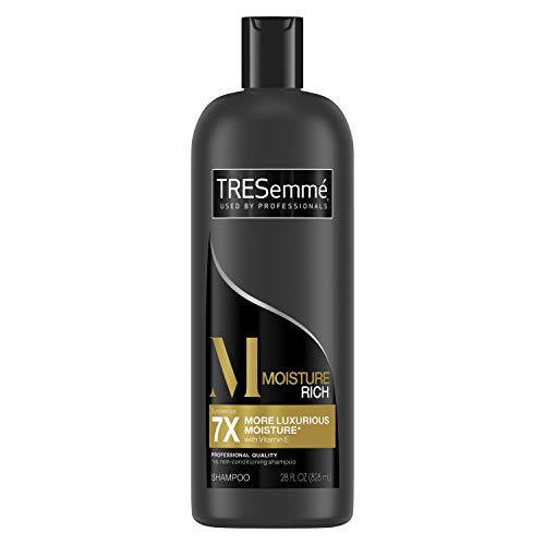 Tresemme Moisture Rich Shampoo 28oz (3 Pack) for Dry, Damaged Hair