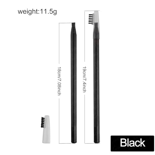2PCS Waterproof Pre-Draw Mapping Eyebrow Pencils – Peel-Off Tattoo