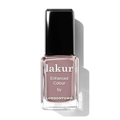 LONDONTOWN Lakur Nude & Brown Nail Polish, Long-Lasting