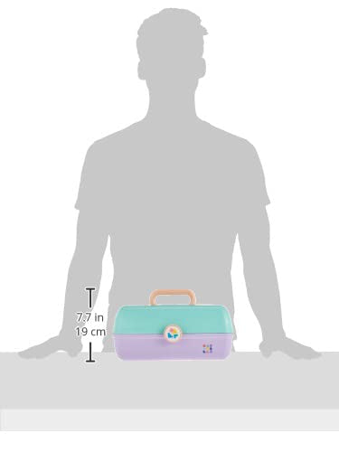 Caboodles On-The-Go Girl Makeup Box Organizer with Mirror