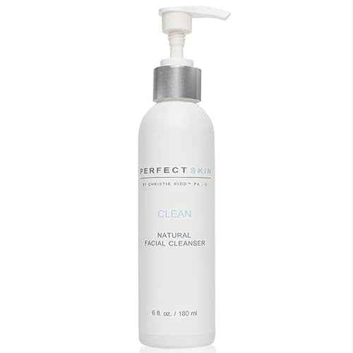 PERFECT SKIN BY CHRISTIE KIDD, PA-C | Clean Natural Facial Cleanser ? Gentle Face Wash with Aloe, Olive Leaf & Tea Tree ? Soothes, Hydrates, Deep Cleans Pores ? 6 fl oz (180 ml)