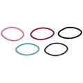 Scunci by Conair Effortless Beauty Large No-damage Pastel Elastics, Hair Ties for Women and Men, Elastic Hair Ties with Medium Hold, Colors May Vary, 30 Pack