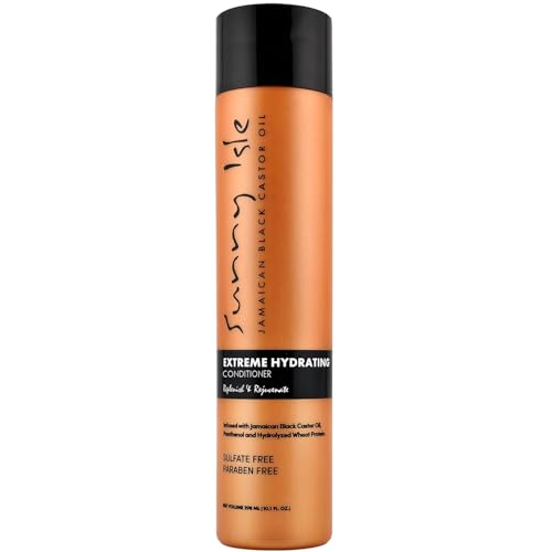 Sunny Isle Jamaican Black Castor Oil Extreme Hydrating Conditioner, Orange, 10 Fluid Ounce, Packaging May Vary