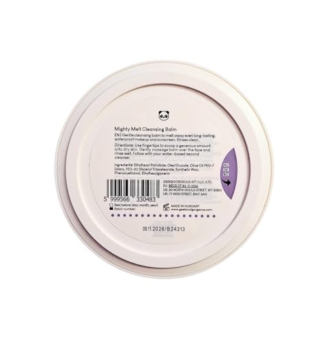 Geek & Gorgeous Mighty Melt Cleansing Balm – Waterproof Makeup Remover