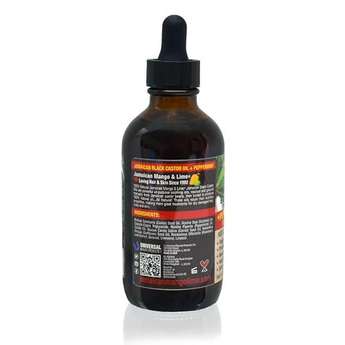 Jamaican Mango & Lime Black Castor Oil 4oz