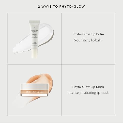 Naturium Phyto-Glow Lip Balm with Shea Butter, 0.34 oz