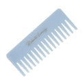 Roberta Lorenz Luxury Powder Blue Wide Tooth Comb - 5.9 Inch