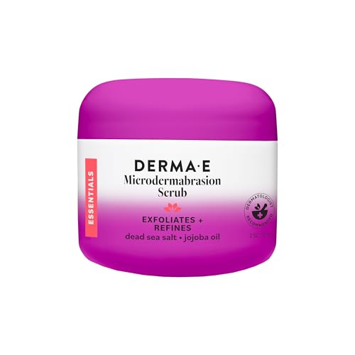 Derma E Microdermabrasion Scrub with Dead Sea Salt, 2oz