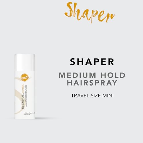 Sebastian Professional Shaper Classic Hairspray | Flexible to Medium Hold | Brushable & Versatile Styling Control | For All Hair Types