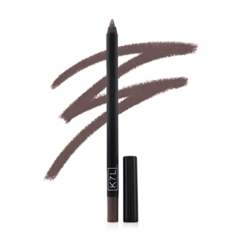 K7L Dark Brown Eyeliner - Waterproof, Smudge-Proof, Precise Cosmetics