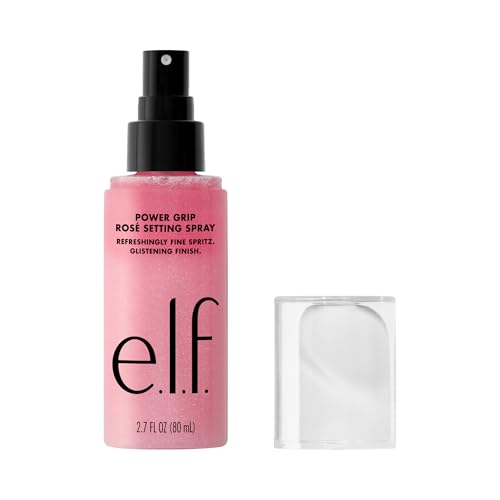 e.l.f. Power Grip Rosé Setting Spray – Glistening Finish