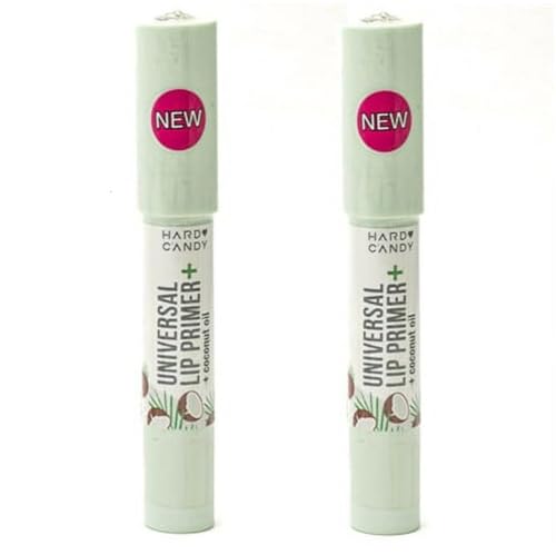 Hard Candy Lip Primer with Coconut Oil, Pack of 2