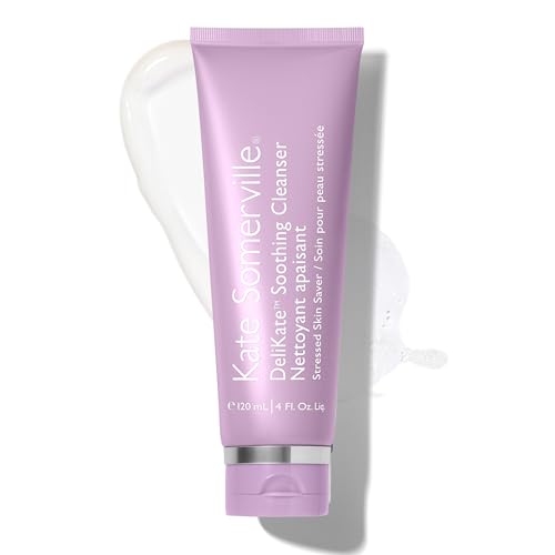 Kate Somerville DeliKate Soothing Cleanser ? Hydrating Face Wash for Sensitive Skin, Clinically Proven to Relieve Redness, Irritation & Tightness, 4 Fl Oz