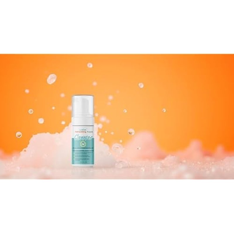 WEBE Refreshing Gentle Foam Cleanser | Snail Mucin, Hyaluronic Acid, N-Acetyl Glucosamine | Hydrating & Soothing Formula for Radiant, Moisturized Skin | Natural Skincare for all Skin Types