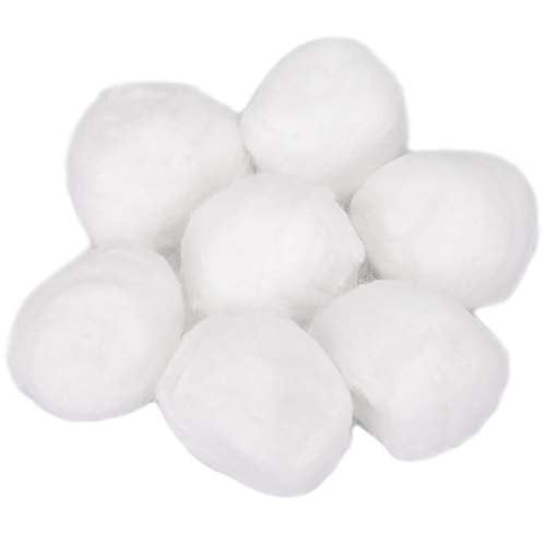 Hedume Pure Cotton Super Jumbo Cotton Balls, 500 Count (5 Pack x 100)