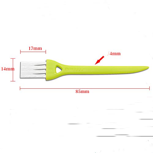 Electric Shaver Cleaning Brushes Razor Cleaner Set Nylon Bristles PP Handle Compatible with Electric Shaver, Trimmer - Set of 9, Man¡¯s Small Brush kit, Razor Cleaner