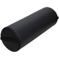 ForPro Jumbo Round Massage & Yoga Bolster Pillow - Black (9" x 26")
