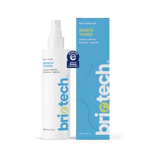 BRIOTECH Renew Toner - Hypochlorous Acid Facial Mist for Blemish Prone Skin, 4 fl oz