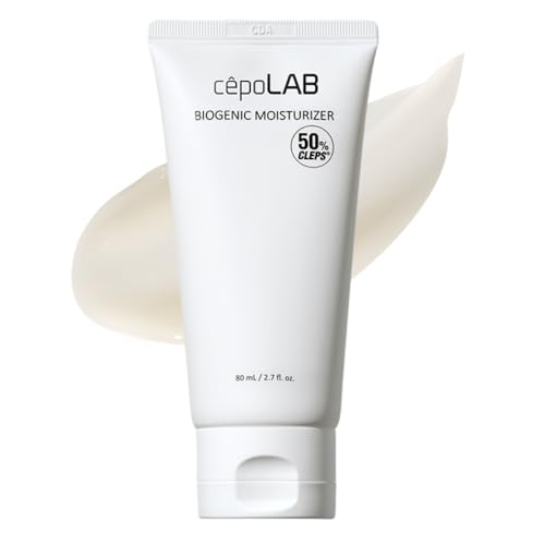 Biogenic Moisturizer with 50% CLEPS¢ç, Daily Face Cream ? Long-Lasting Hydration, Korean Skincare for All Skin Types, 2.7 fl.oz