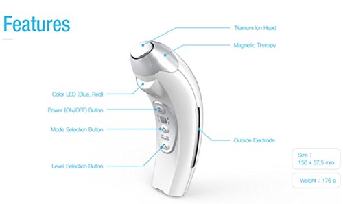 Vanav UP5 5-in-1 Facial Massager with Galvanic Ion & Vibration