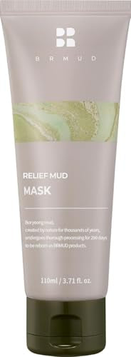 BRMUD Boryeong Mud Mask - Korean Clay Face & Body Pore Cleaner 3.71oz