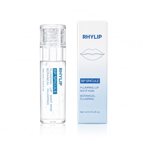 Clear Lip Plumper Serum - Non-Sticky High Shine Gloss for Fuller Lips