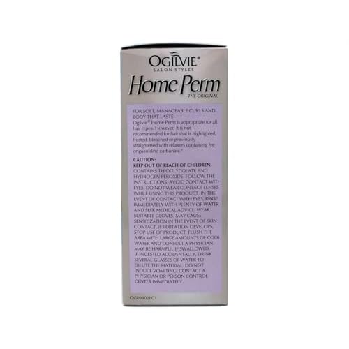 Ogilvie Home Perm For Color Treated Hair, Pack of 3