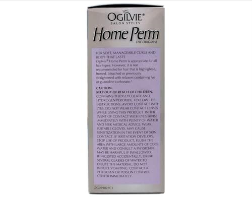 Ogilvie Home Perm for Color Treated Hair, Pack of 3