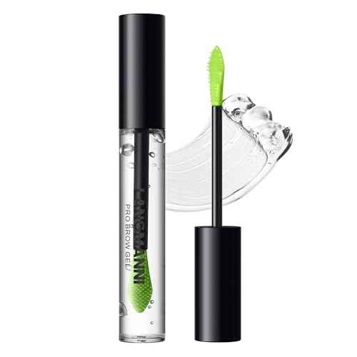 Brow Glue Eyebrows Gel - Long-Lasting Clear Brow Setting Gel, Transparent Eyebrow Styling Wax for Natural-Looking, Fluffy Brows, Mild Ingredients, Waterproof & Smudge-Proof, Easy Application