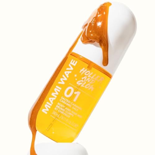 Holler Miami Wave Salted Caramel Body & Hair Mist 8.11oz