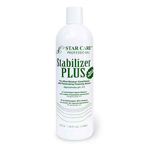 Stabilizer Plus The After-Relaxer Conditioner With Penetrating Foaming Action Approximate pH. 3.5 (16 Fl Oz (Pack of 1))