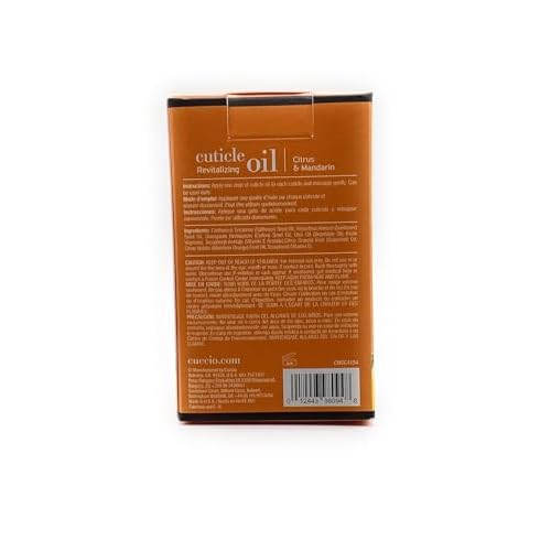 Cuccio Naturale Luxury Spa Cuticle Revitalizing Oil Citrus and Mandarin 2.30 fl.oz 75 ml